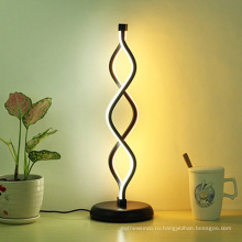 Современная дуговая светодиодная дуговая лампа с двойной спиралью Nordic Post